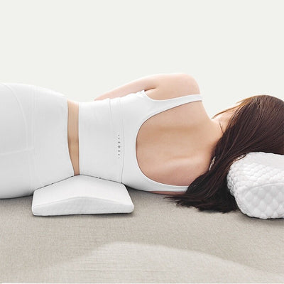 Memory Foam Pillow Back Support Pillow for Lower Back/Hip Pain Relief Scoliosis