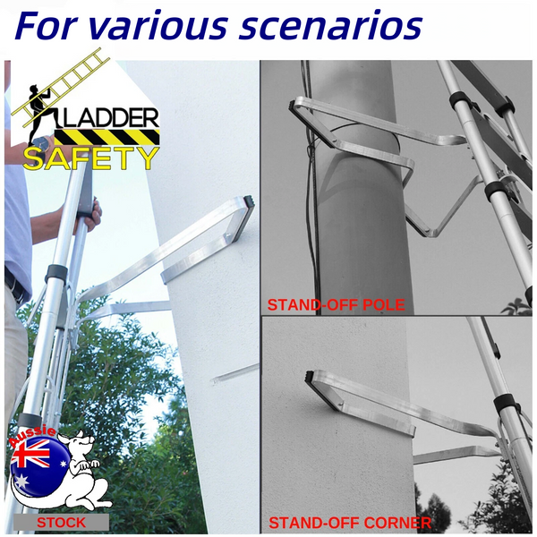 Ladder Stabilizer V Shape Stabilizer for Telegraph Poles Column Trees Roofers AU