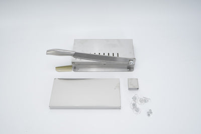 Bone Cutter Frozen Meat Slicer Manual Ribs Chicken Fish Chopper with Food Tray