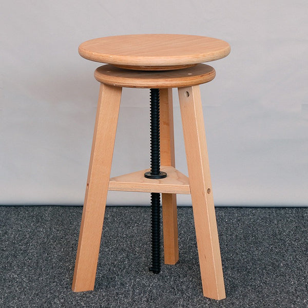 Wall Mounted Folding Desk/ Wooden Drawing Stool Wobble Stool Height Adjust Chair