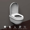 Heavy Duty Square Toilet Seat Soft Close Quick Release Easy Cleaning Bathroom AU