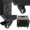 Tattoo Travel Case 5 In 1 Rolling Makeup Workstation with Armrest Stand 3 Drawer