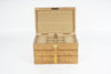 3Tier Wooden Jewelry Box Storage Cabinet Organizer For Necklaces Earrings w/Lock