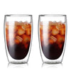 6pcs Glass Coffee Tea Mugs Drinking Glasses Double Wall Thermal Insulated Cups