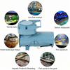 Oxygen Booster Portable DC Air Pump Fish Pond Oxygen Fish Tank Aerator 24V 130W