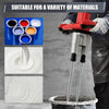 6 Speed Electric Cement Mixer Paint Concrete Mortar Mixing Drill Double Paddle