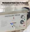 Constant Temp Food Oven Fryer Desktop Single Cylinder Electric Pressure Fryer
