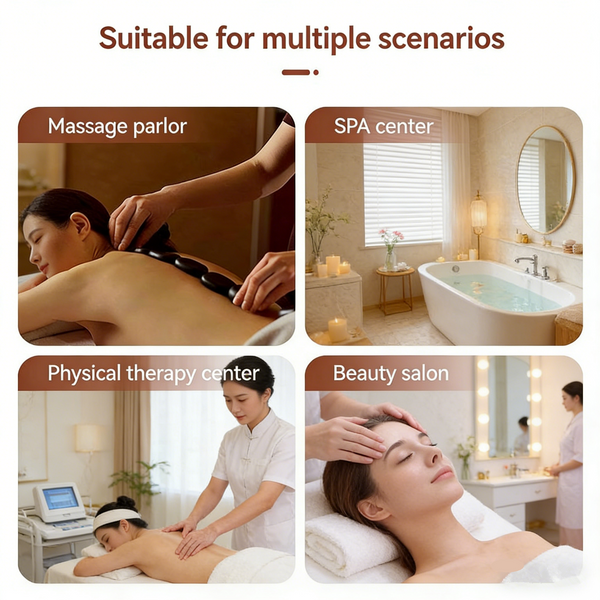Massage Headrest for Bed Face Cradle Adjustable Multi Function for Salon Home