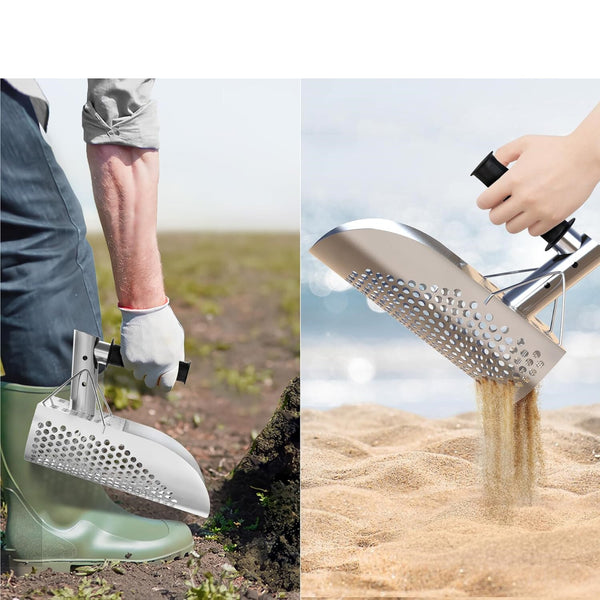 Sand Scoop for Metal Detecting Heavy Duty Metal Detector Beach Finds Scoop