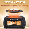 2100W Electric Pizza Oven Pizza Maker For Chapati Roti Naan Lahmacun Manakish AU