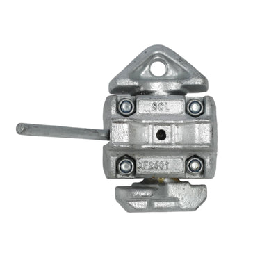 4x Manual Twist Lock Dovetail Twist Lock For Sea Rail Shipping Container Bottom