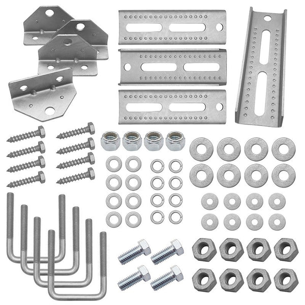 8" Boat Trailer Bunk Brackets Galvanized Swivel Top Boat Trailer Crossmembers AU