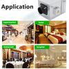 Fresh Air System Ventilation Fan Powerful &Silent One-way Commercial Exhaust Fan