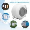 Double Retractable Washing Lines Heavy Duty Clothes Line Indoor Outdoor 30M Long