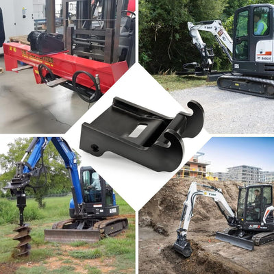 X-Change Coupler Bracket Quick Attach Mini Excavator Bucket Mount Attachment