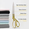10.5'' Scissors Tailor Dressmaking Sewing Cutting Trimming Fabric Scissors Shear
