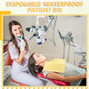500x Dental Medical Bibs Manicure Tattoo Feeding Clean Disposable Waterproof Pad