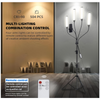Four-arm LED Light Dimmable Lighting Phone Selfie Tripod Makeup Live Lamp 36W AU