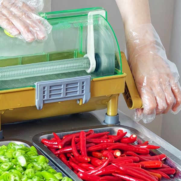 3mm Manual Scallion Chopping Machine Vegetable Shredder Green Onion Cutter AU