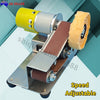 Electric Sander Polishing Machine Belt Sander Sharpener Table Bench Grinder AU