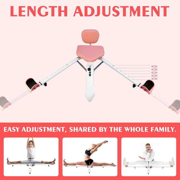 6 Gears Leg Stretcher 0-180° Adjustable Split Stretching Machine for Home Yoga