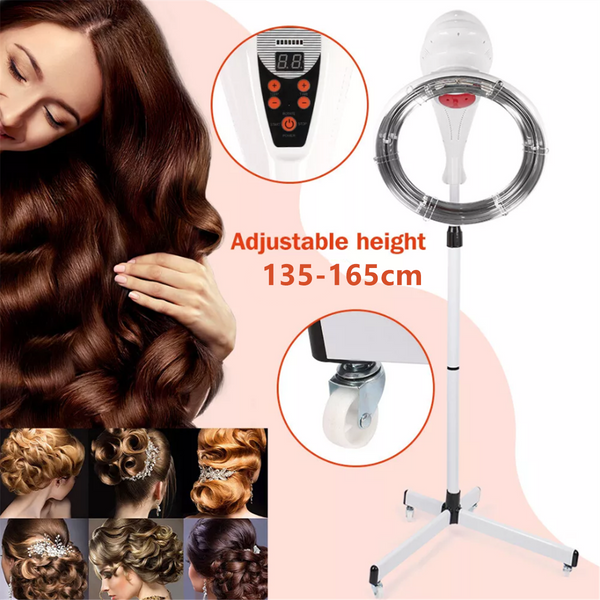 Standing Hair Dryer Accelerator Colour 360 Rotating Halo Rolling Salon Equipment