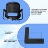 Universal Rollator Walker Holder For Mobility Scooter Carbon Steel Walker Holder