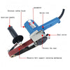 Electric Mini Sander Sand Machine Portable Pipe Sander Polisher Belt Grinder