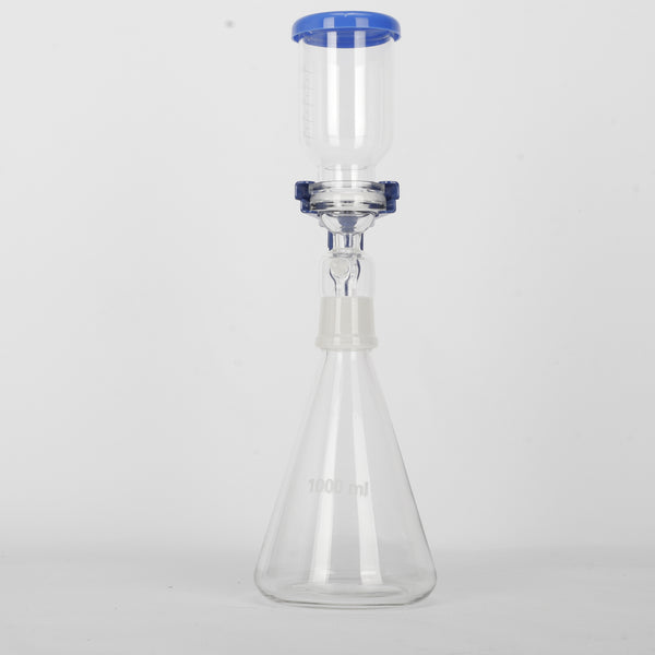 Lab Vacuum Filtration Distillation Apparatus 1000ML Filtering Flask 300ml Funnel