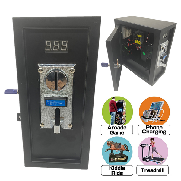 Coin Timer Box Coin Operated Control Timer Box for Gaming Machine Massage Chair