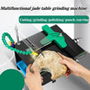 1950W Gem Jewelry Rock Cutting Bench Lathe Table Saw Punching Polisher Machine