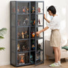 Figures Showcase Lego Display Cabinet w/ Acrylic Door Clear Bookshelf 4/5 Tier
