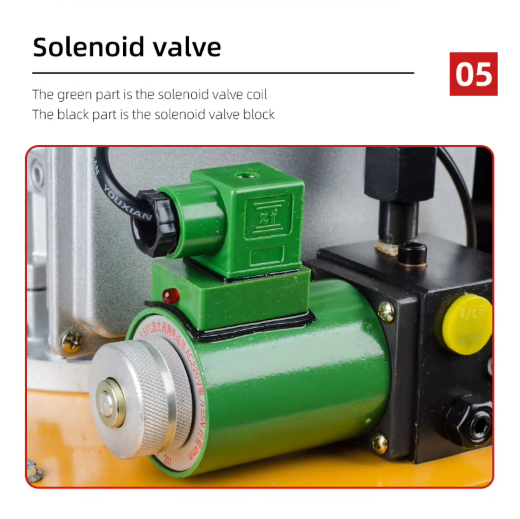 7L Hydraulic Electric Solenoid Single Acting Pump 10152 PSI 220V 750W AU