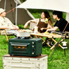 2-in-1 Outdoor Oven Portable Camping Cooking Stove Butane Canister Compatible