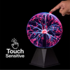 8" Plasma Ball Sensitive Red Light Globe Lamp Voice Control Night Light Gifts AU