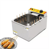 Commercial Electric Deep Fryer 12L Cheese Hot Dog Fryer Corn Dogs&Chip Cooker