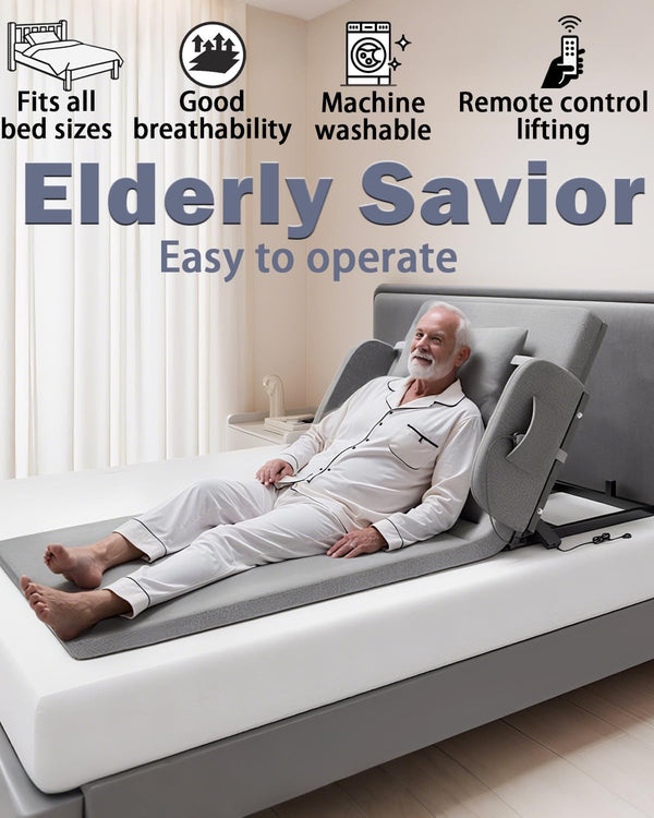 Adjustable Electric Lifting Bed Backrest for Elderly with Remote Full Length AU