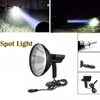 12V 100W Remote Hunting Spotlight with Handle Spot Light for Offroad Camping