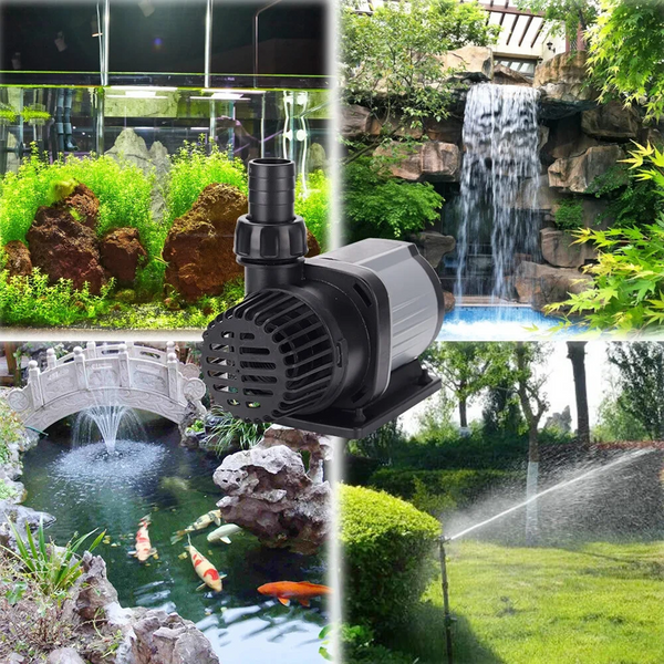 Submersible Water Pump Koi Pond Aquarium Fish Tank Garden Fountain Fall Filter