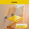 Foldable Wall-Mount Shower Seat Shower Chair Bath Stool for Elderly Disabled AU