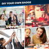 DIY Badge Making Machine Fridge Magnet Maker Kit for 50x50mm Fridge Magnet Badge