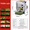 Electric Scallion Chopping Machine Efficient Vegetable Cutter Food PrepTool 200W