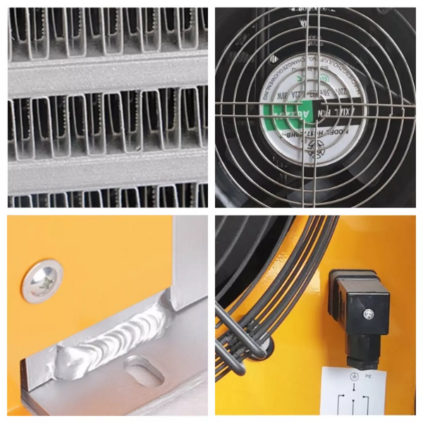 HYDRAULIC OIL COOLER DC24V Thermostat With Fan 100L/min HIGH PRESSURE Heavy Duty