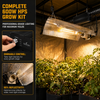 Hydroponics 600W Digital Ballast Wing Reflector HPS Lamp Grow Lighting Kit