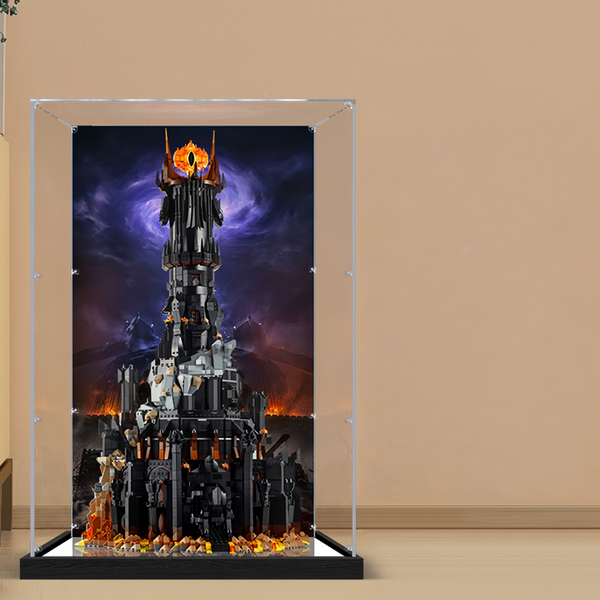 Acrylic Display Case Compatible for Lego The Lord of The Rings: Barad-dûr #10333