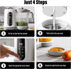 450W 4 IN 1 Baby Food Maker Baby Food Blender and Steamer Food Electric Mixer