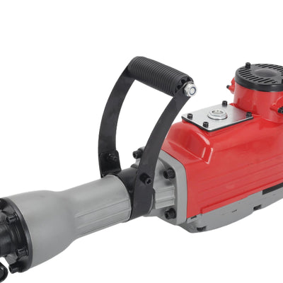 2200W Electric Jack Hammer Drills Aluminium Hammer Drill Demolition w/Iron Box