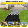 9x17ft Geo Cell Honeycomb Soil Retainer Gravel Grid for Pathway Yard Landscaping