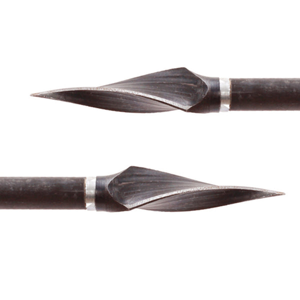 6pcs 150 Grain Archery Screw-In Broadheads Hunting Arrow Head Black AU