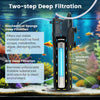 800L/H Aquarium Fish Tank Filter 13W Aqua UV Sterilization Lamp Filter
